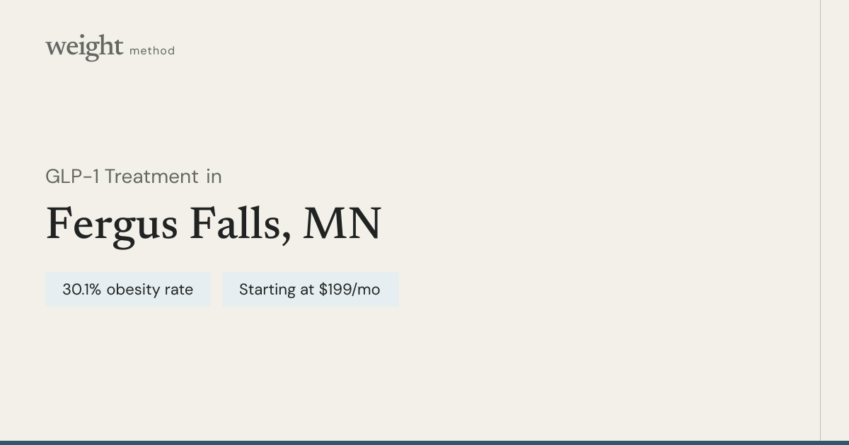 GLP-1 Weight Loss Treatment in Fergus Falls, MN | Weight…