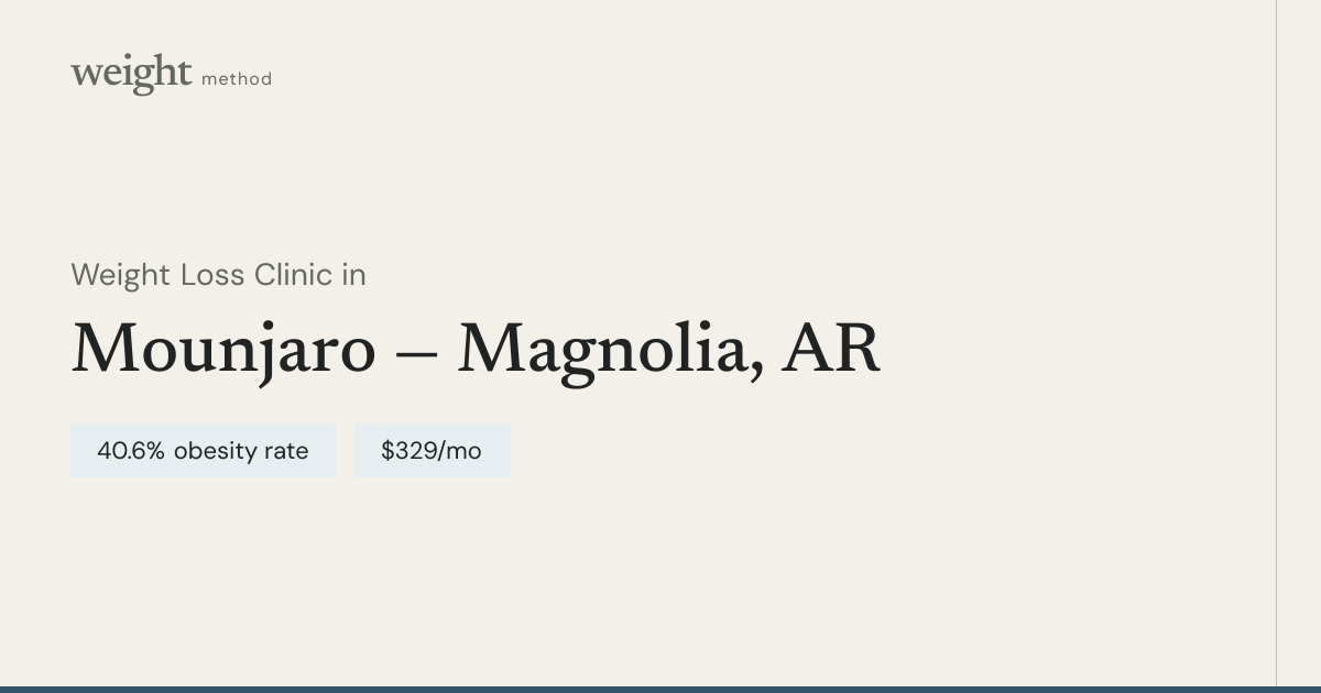 Tirzepatide Shipped to Magnolia | From $329/mo