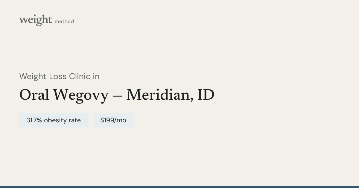 Semaglutide in Meridian, ID | Weight Method