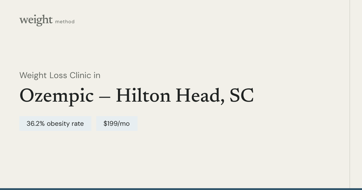 Semaglutide in Hilton Head, SC | Weight Method