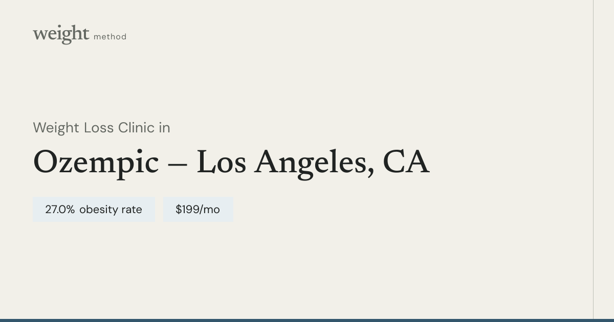 Compounded Semaglutide in Los Angeles, CA