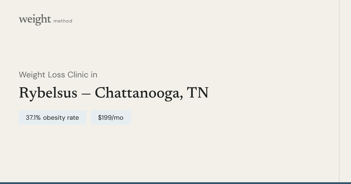 Semaglutide Online — Chattanooga, TN | $199/mo