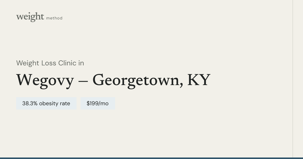 Semaglutide Shipped to Georgetown | From $199/mo