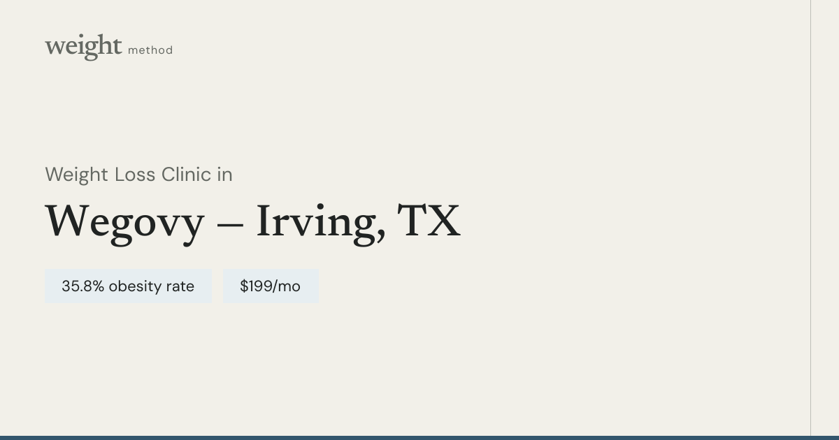 Semaglutide in Irving, TX | Weight Method