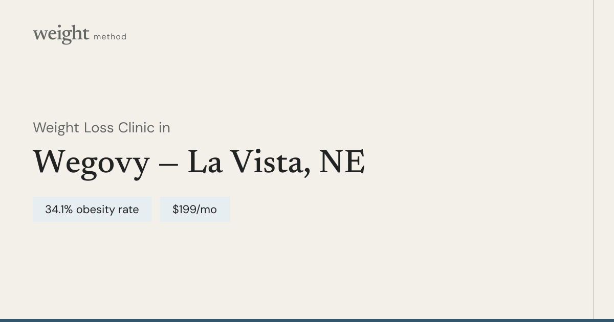 Semaglutide Treatment in La Vista | $199/mo